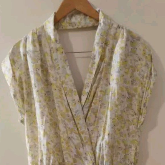 BCBGeneration Floral deep V-neck dress - Picture 2 of 6